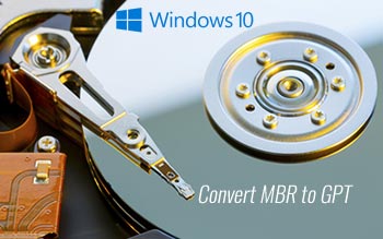 Convert MBR to GPT