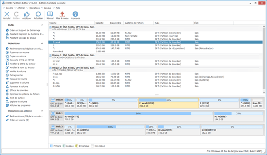 Logiciel de partition gratuit