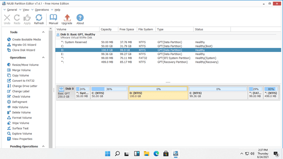 NIUBI Partition Editor