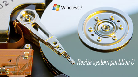 Resize C drive