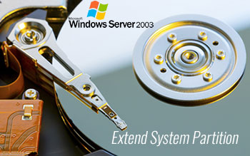 Extend system partition