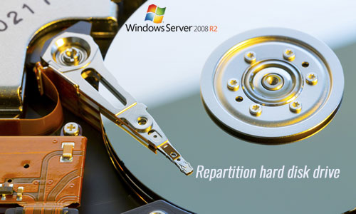 Repartition hard drive