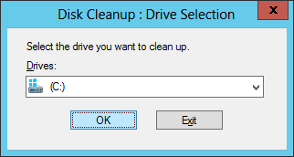 Select C drive